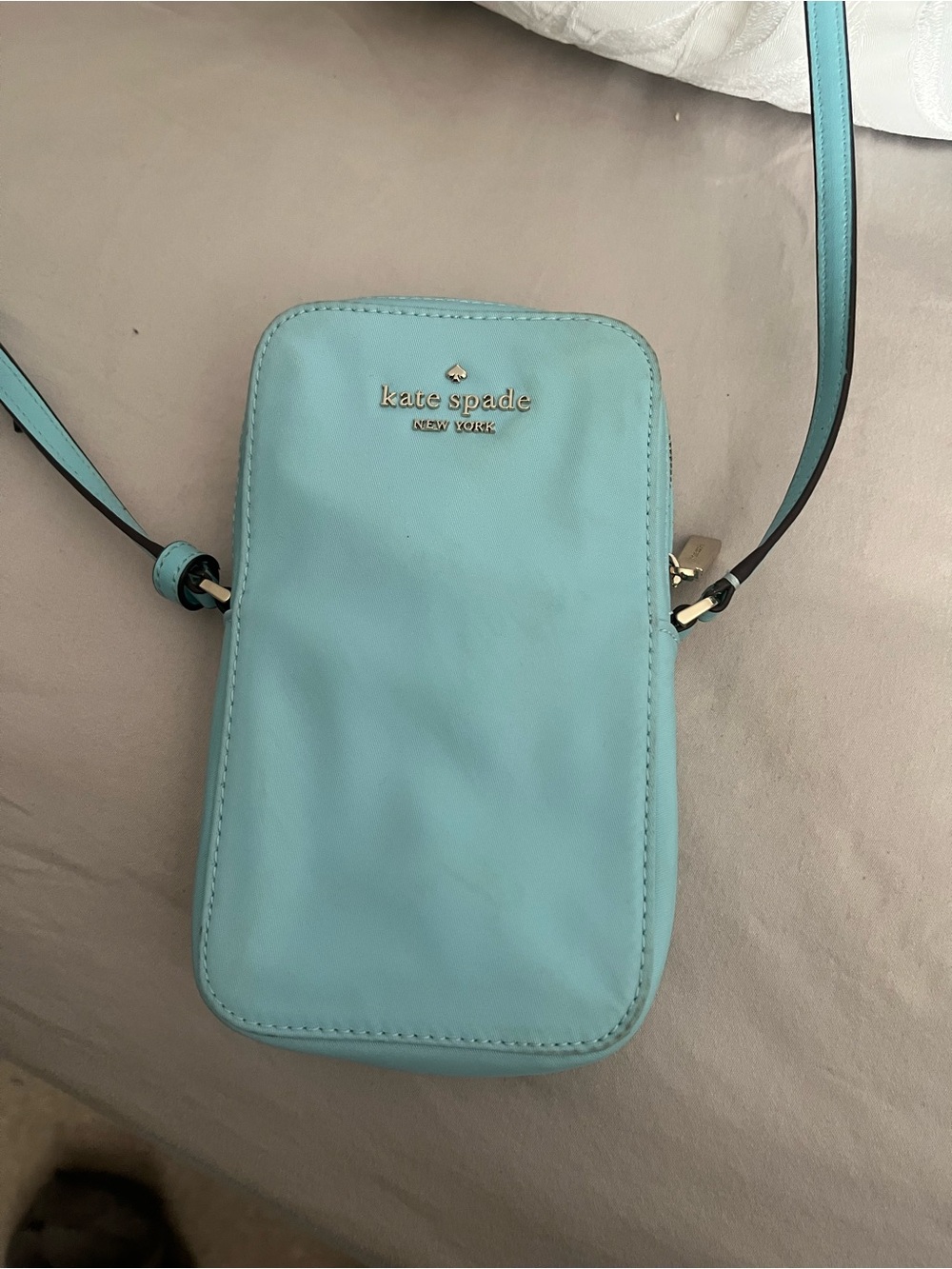 kate spade Light Blue Crossbody Phone Bag